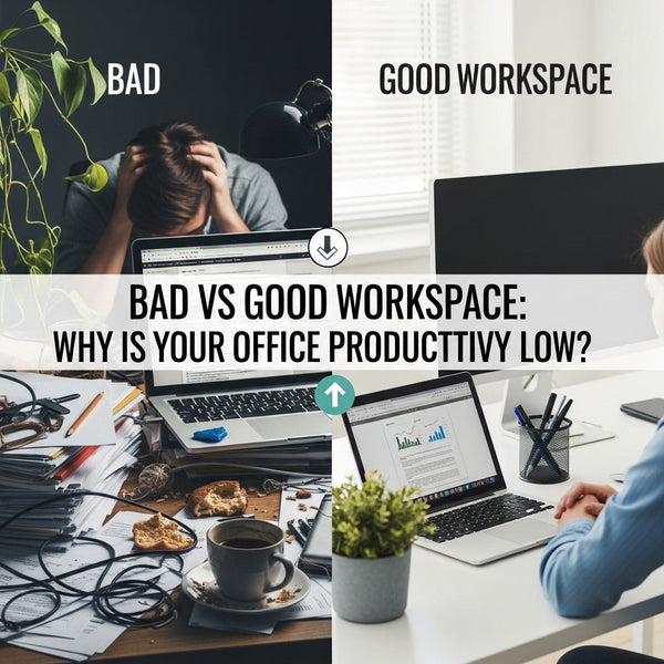 Bad vs Good Workspace: আপনার অফিস প্রোডাক্টিভিটি কেন কম?