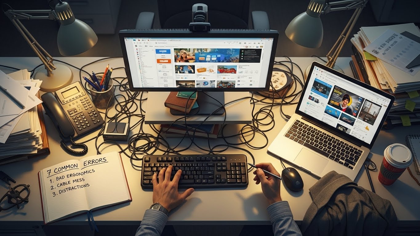 Office Setup Mistakes: 7 Common Errors That Increase Cost and Reduce Productivity