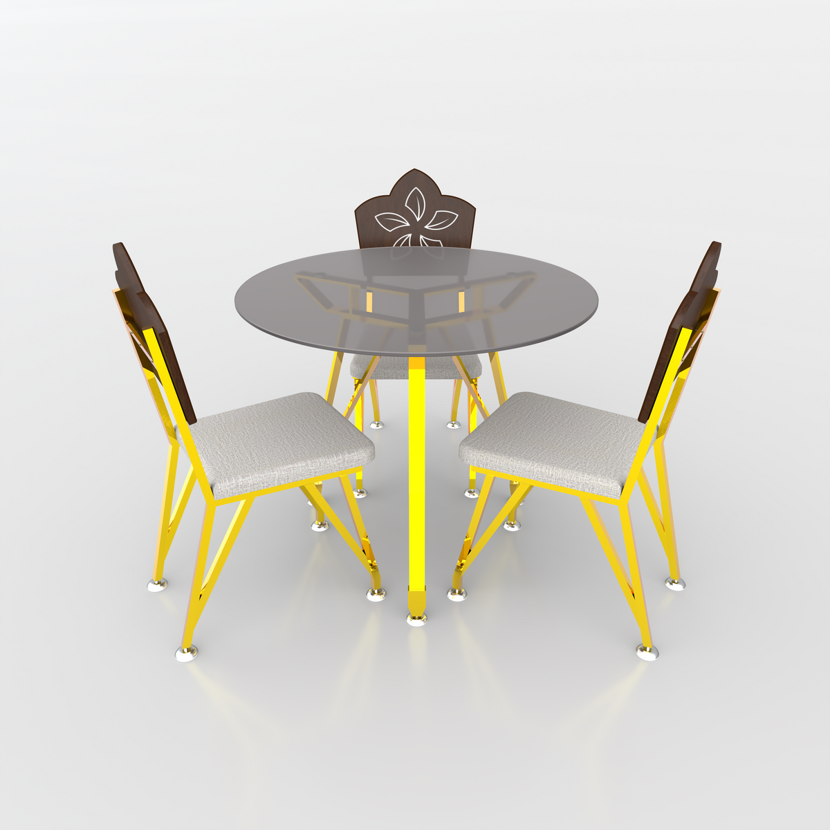 Remify Round Dining Table - Gallery - image 1