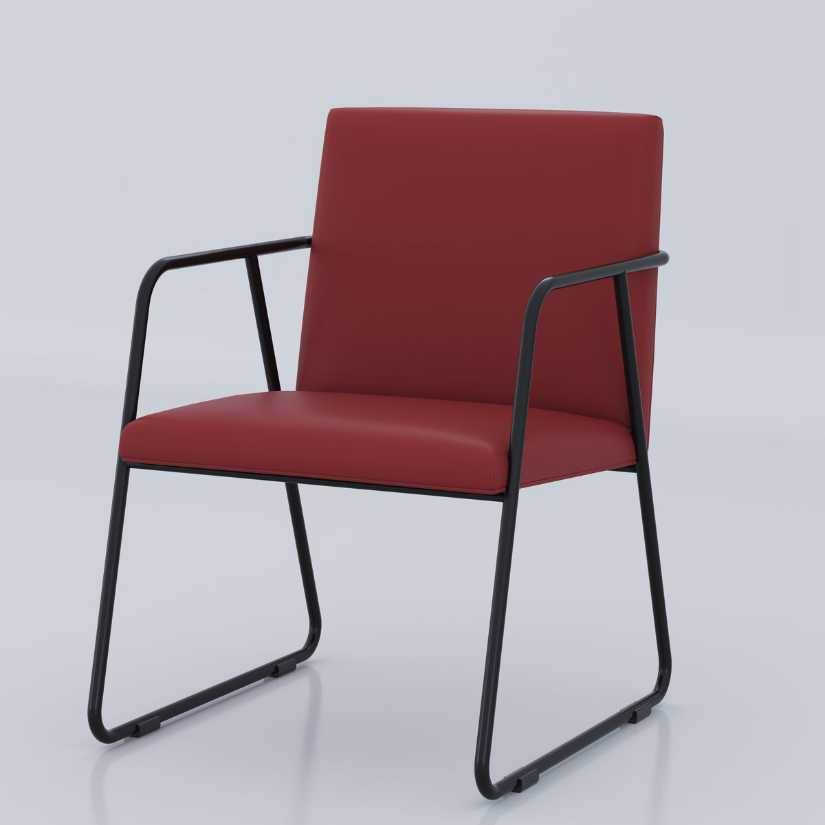 Krylo Visitor Chair - Maroon - image 5
