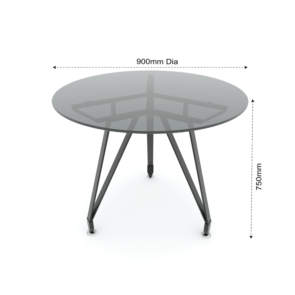 Remify Round Dining Table - Gallery - image 7