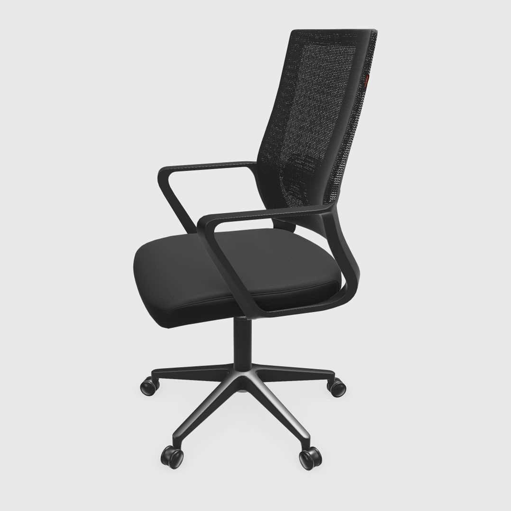 Benchley 333 Executive Chair with metal base option, mesh back support, and swivel comfort for daily office tasks in BD.
