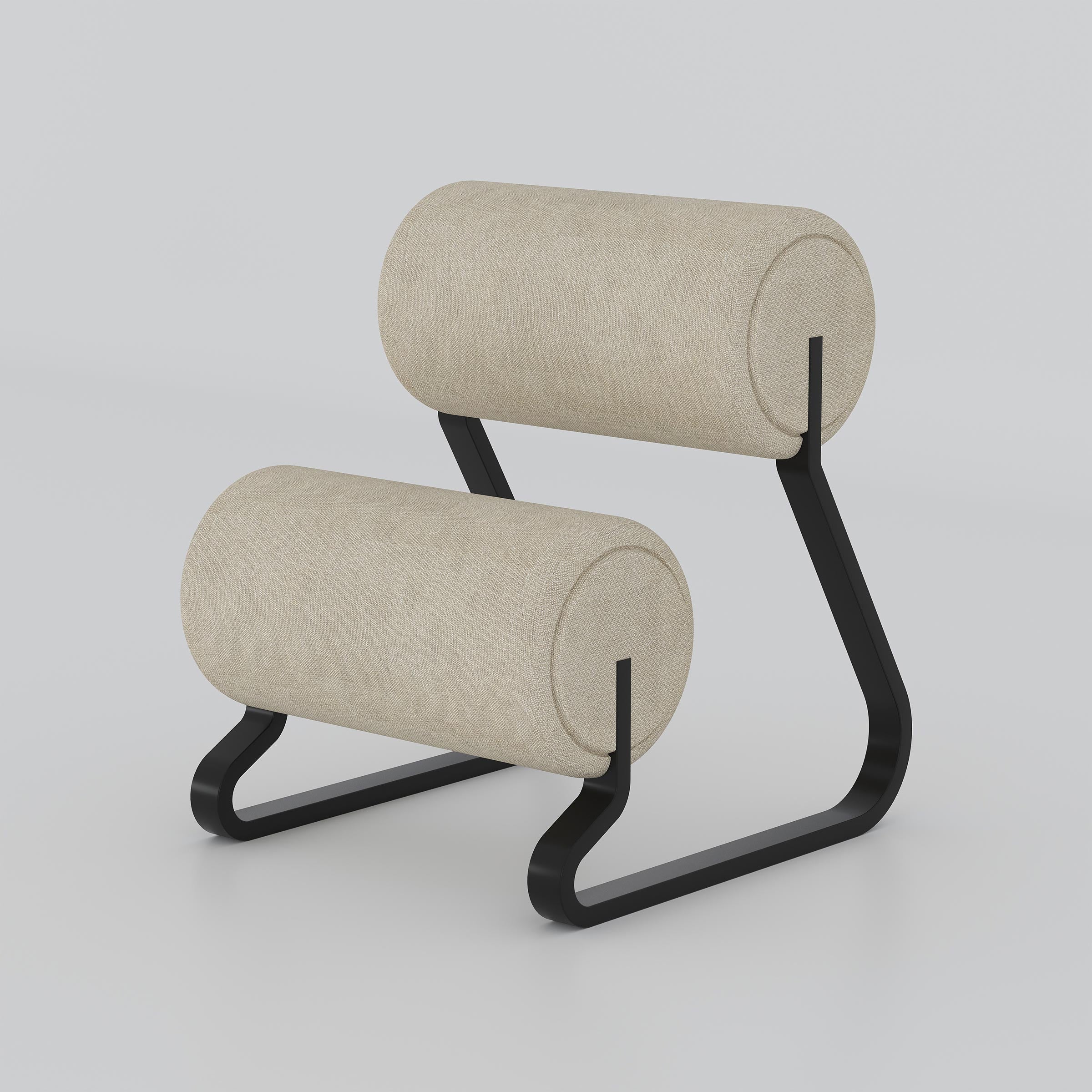 Modern Waiting Chair Single Seater with comfortable seating and elegant contemporary lounge design