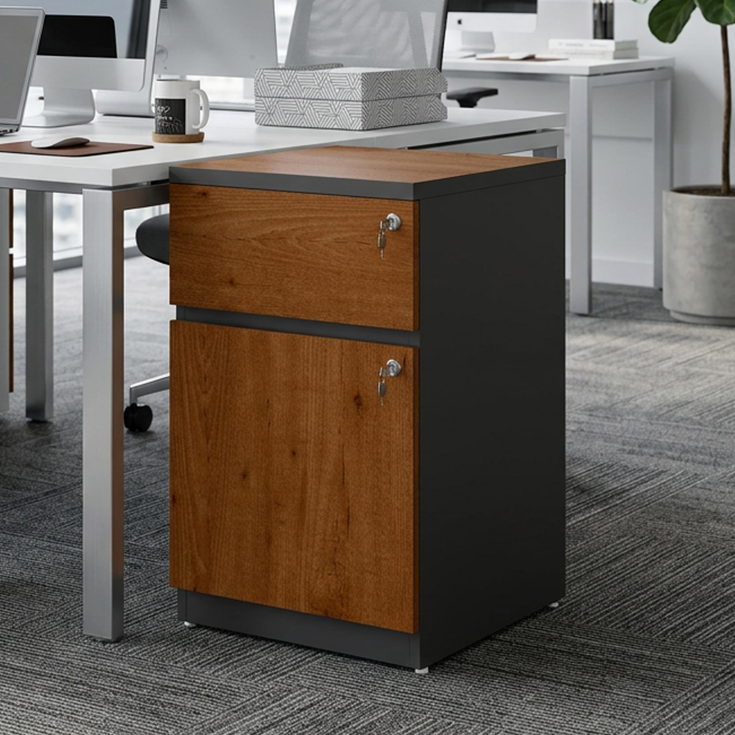 Bryen Drawer Unit – a durable and stylish storage solution for home offices, crafted from 16mm laminated board with easy assembly.