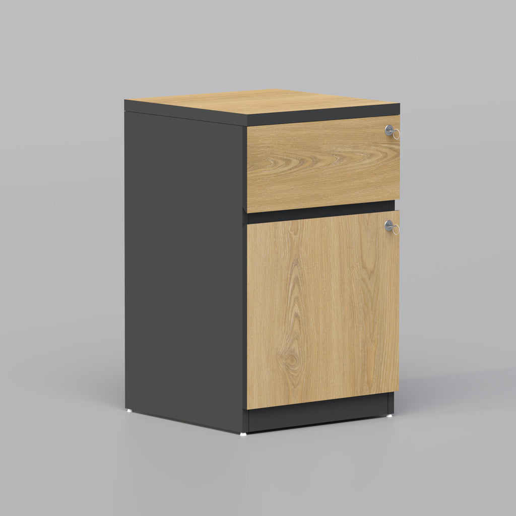 Bryen Drawer Unit – a durable and stylish storage solution for home offices, crafted from 16mm laminated board with easy assembly.