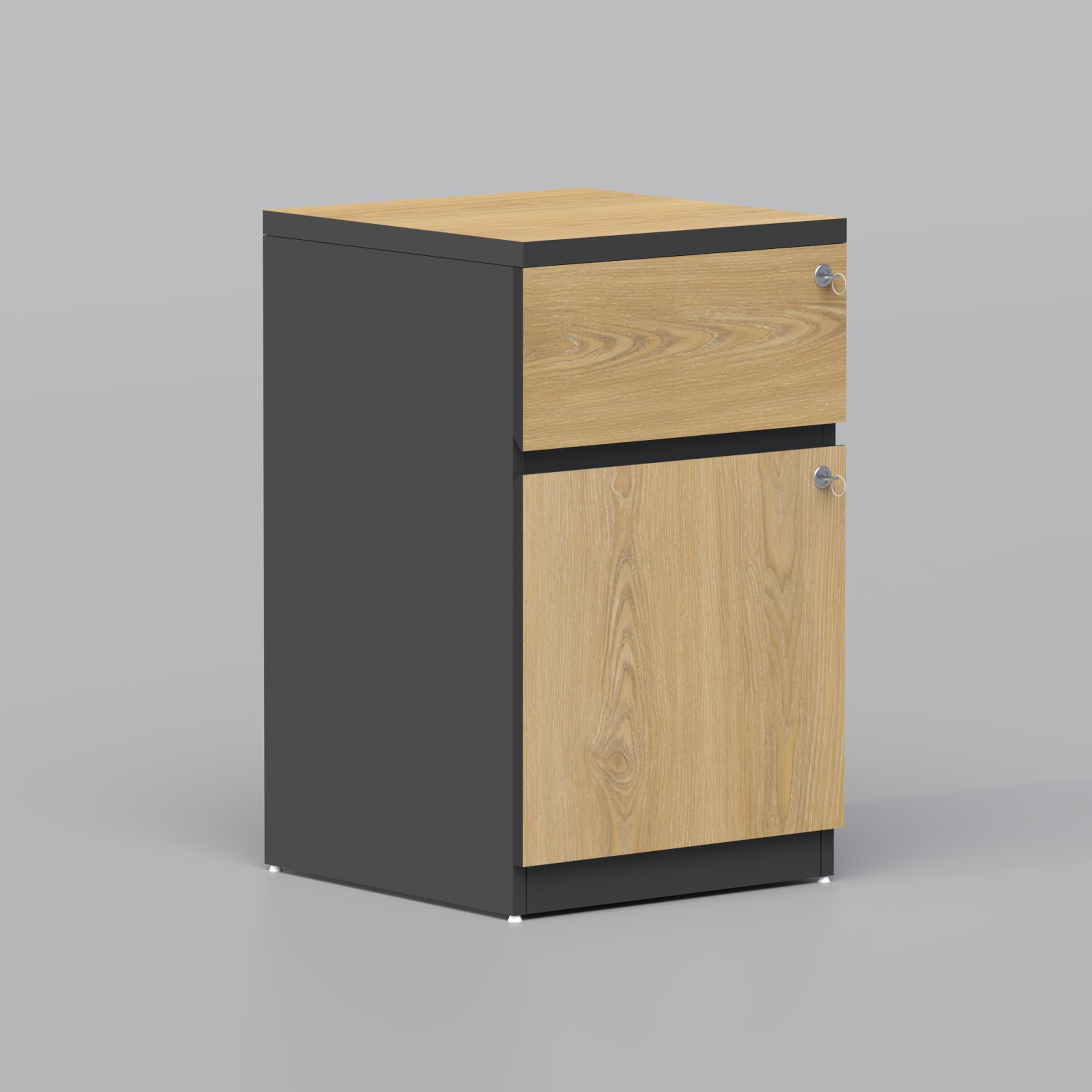 Bryen Drawer Unit – a durable and stylish storage solution for home offices, crafted from 16mm laminated board with easy assembly.