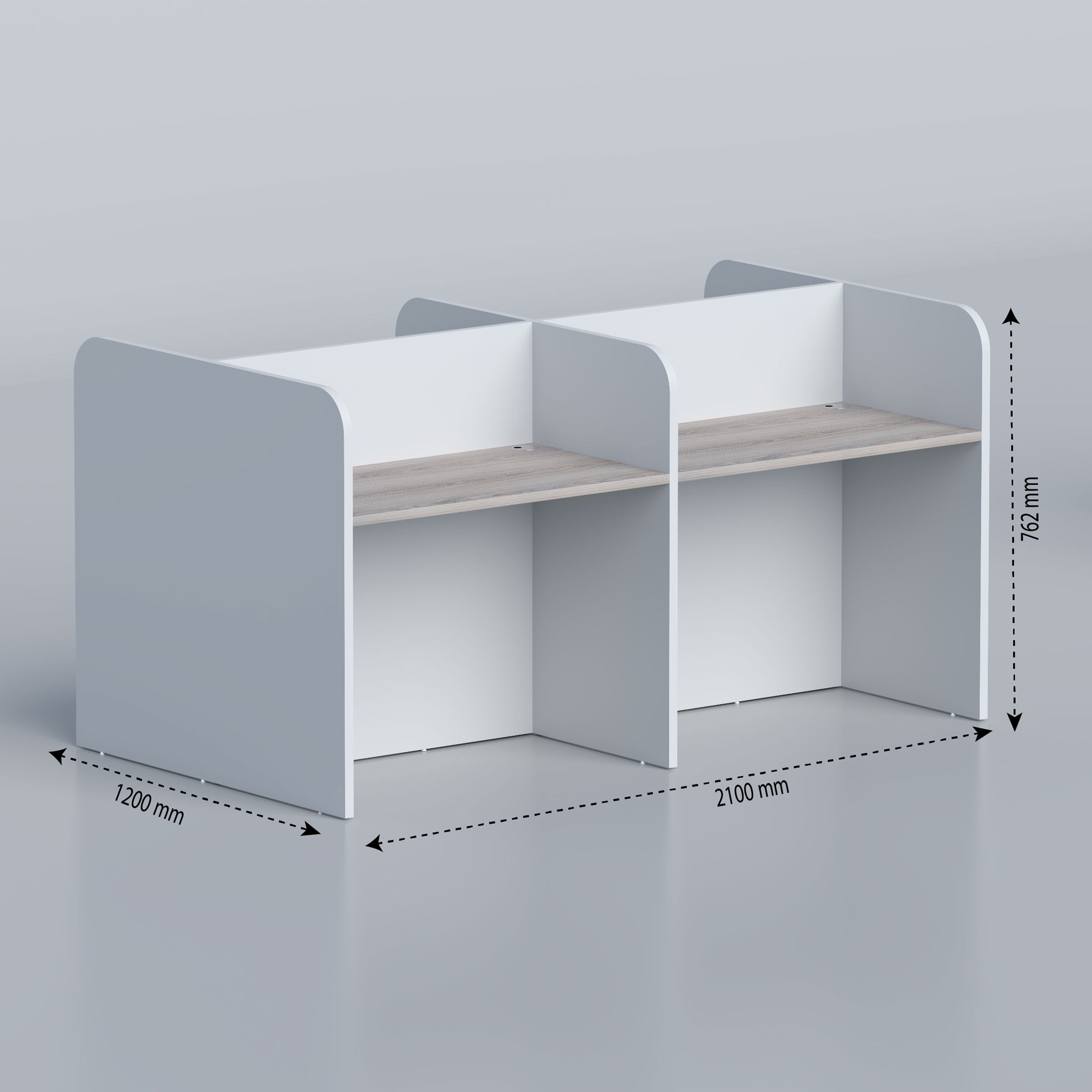  Four seater Workstation