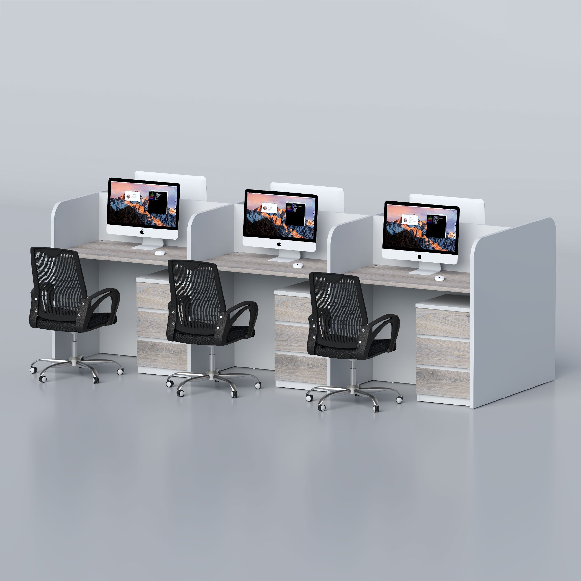 Six seater Workstation