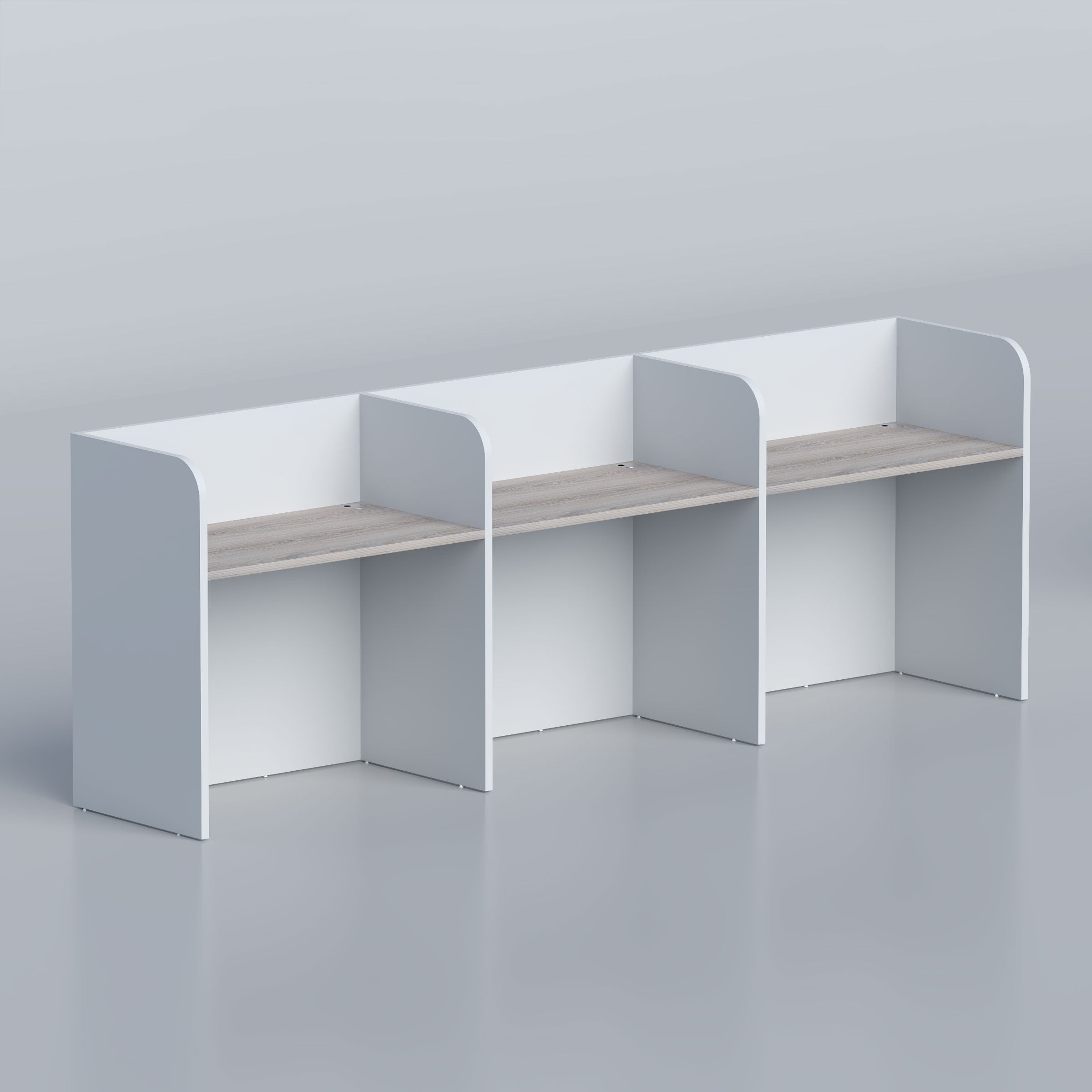  three seater Workstation