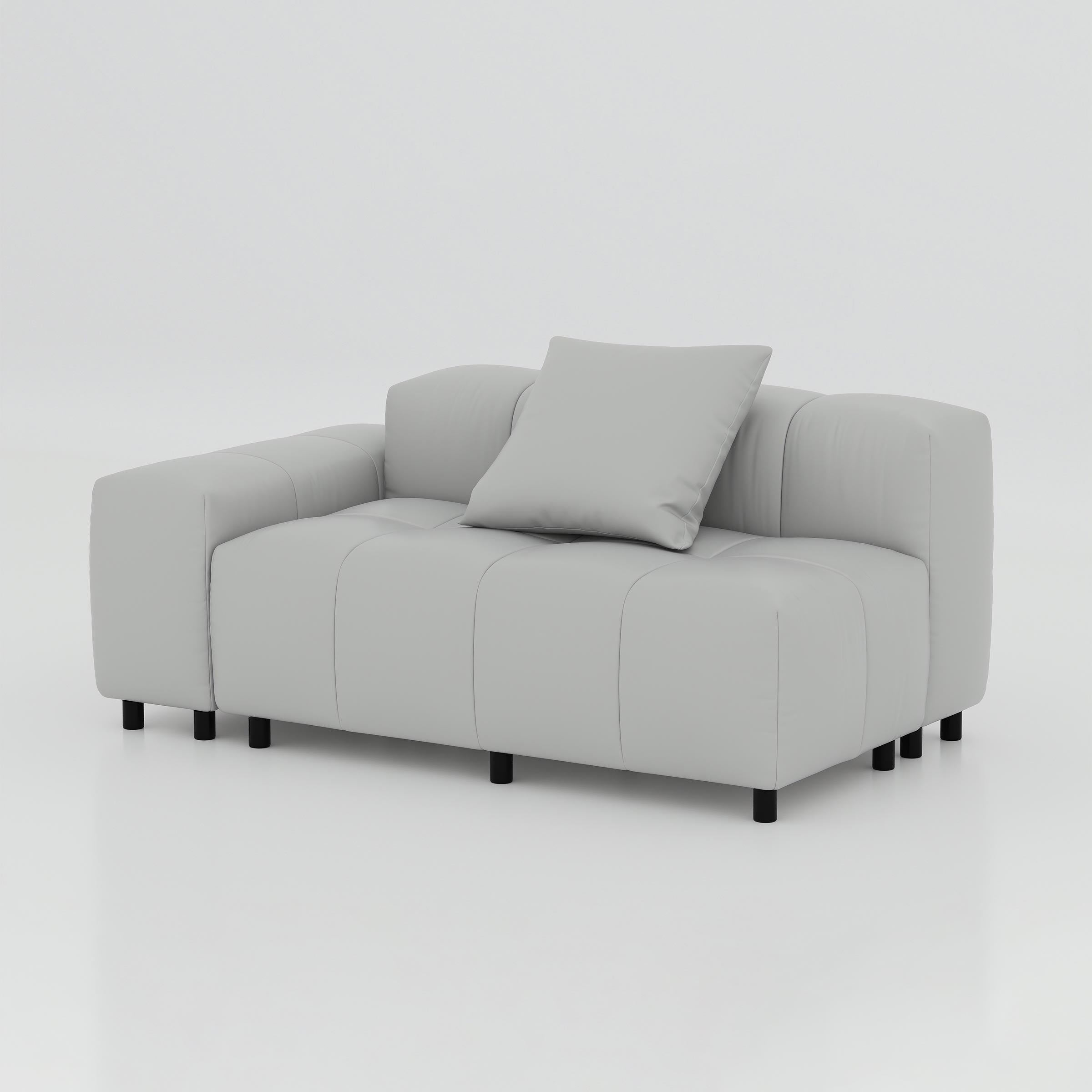 Comfortable Esran two seater sofa for office lounge, guest seating, and reception space