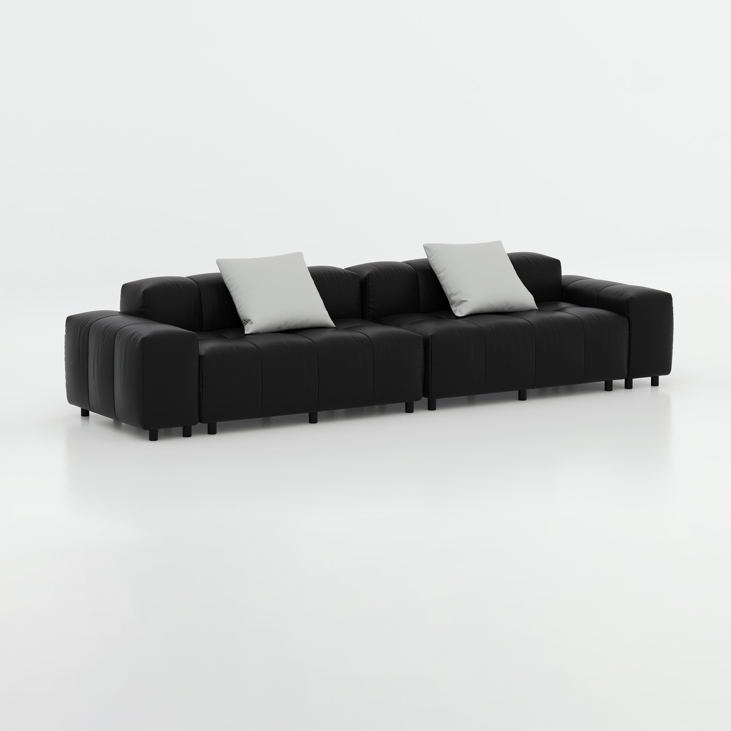 Modern Esran 4 seater office sofa for executive lounge, reception area, and meeting space