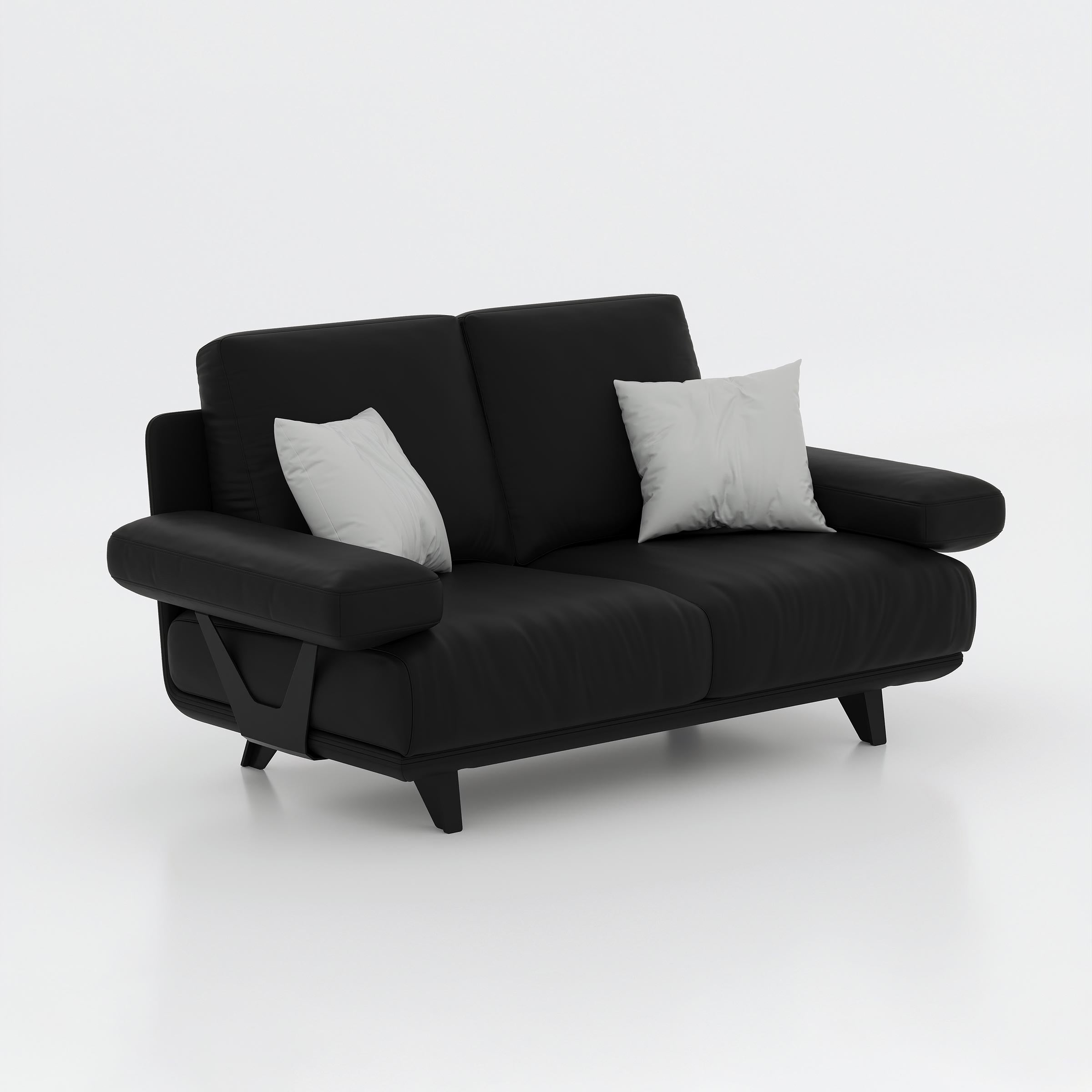 Premium Evelo 2 seater office sofa for client waiting area, cabin, and corporate lounge