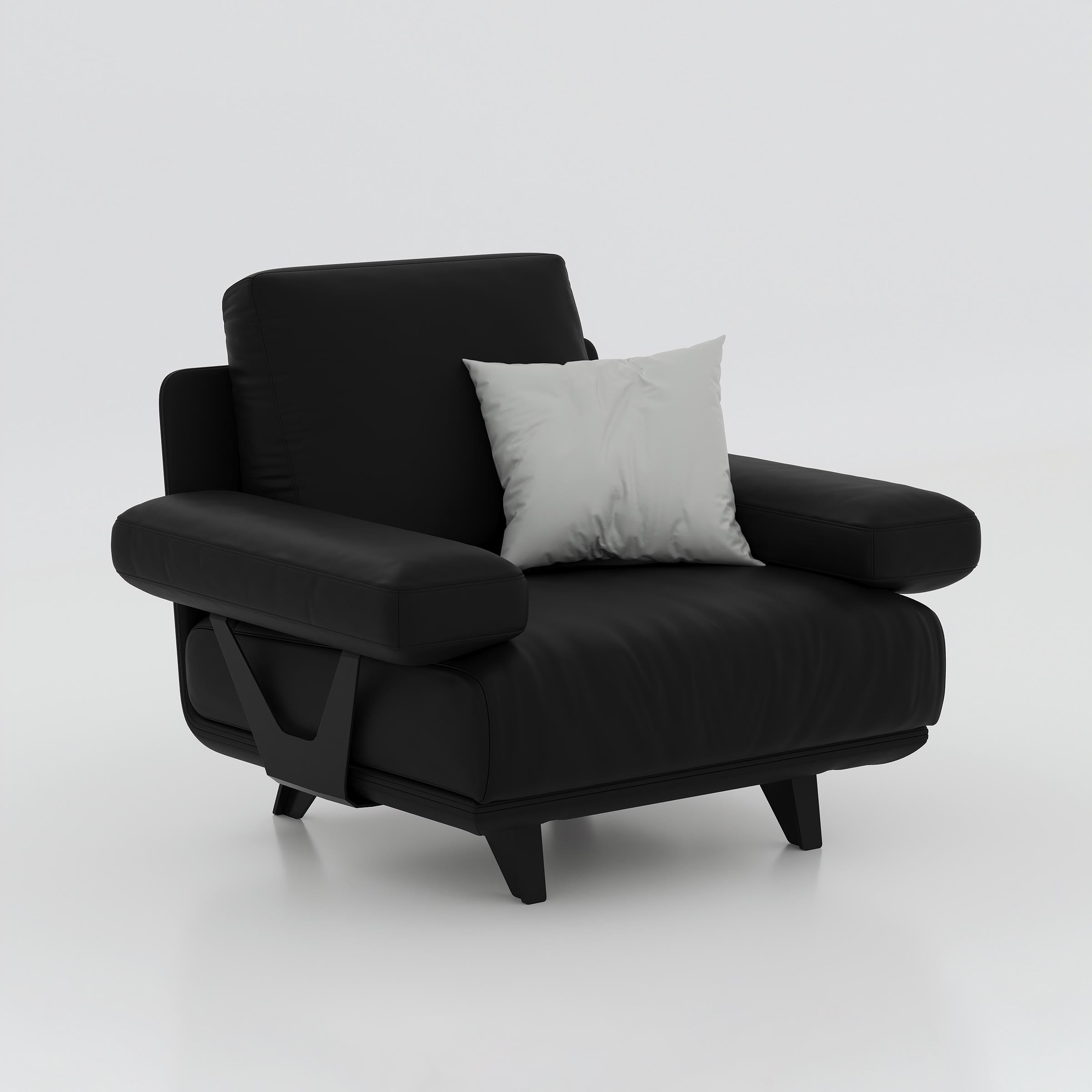 Premium Evelo office single sofa for executive room, reception area, and waiting lounge