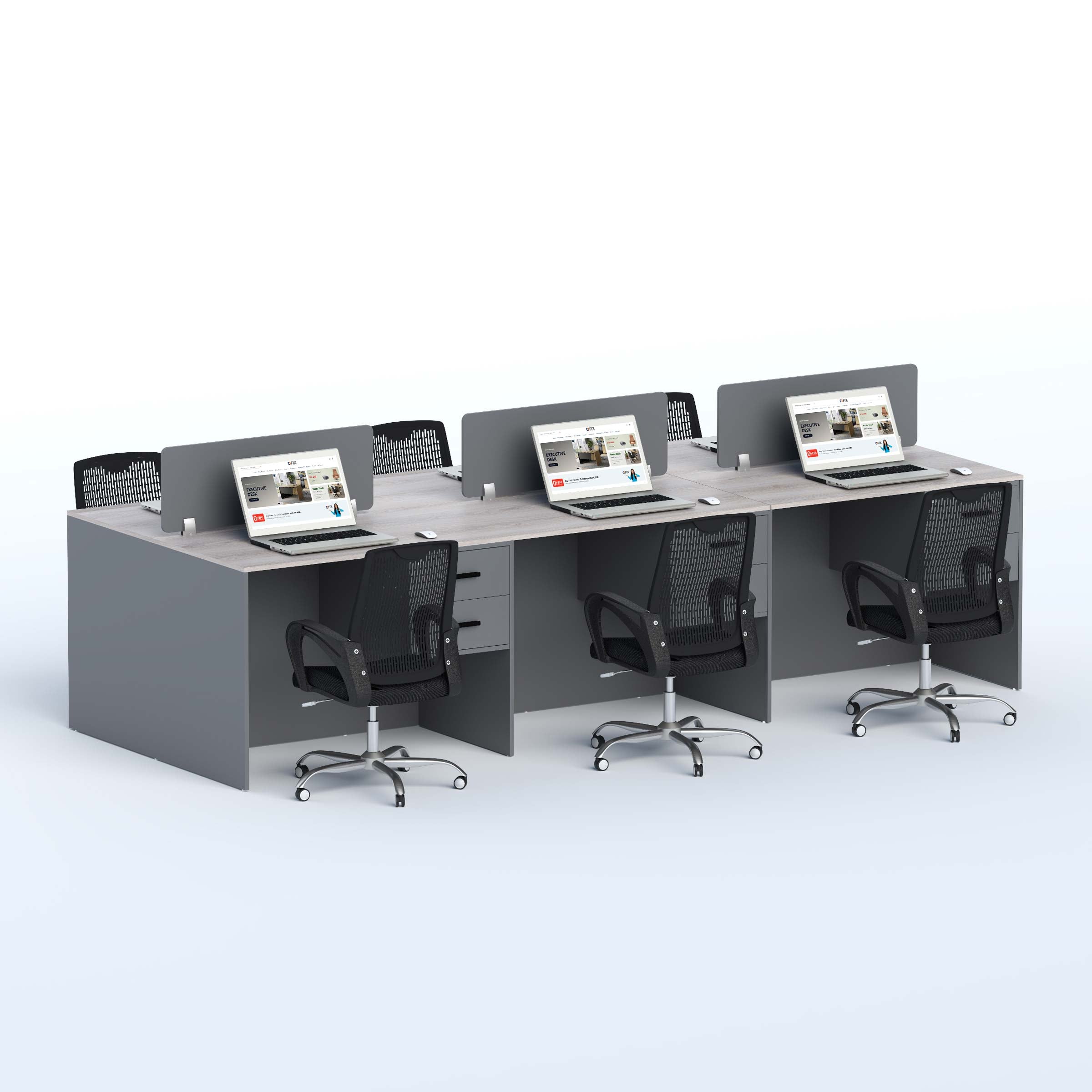  Six seater Workstation