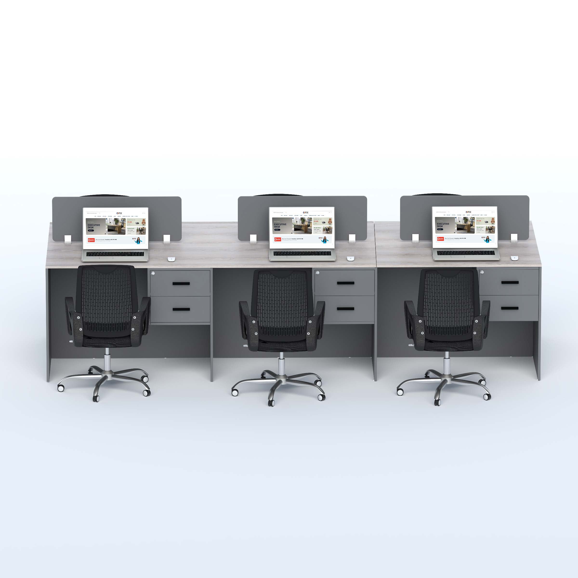  Six seater Workstation