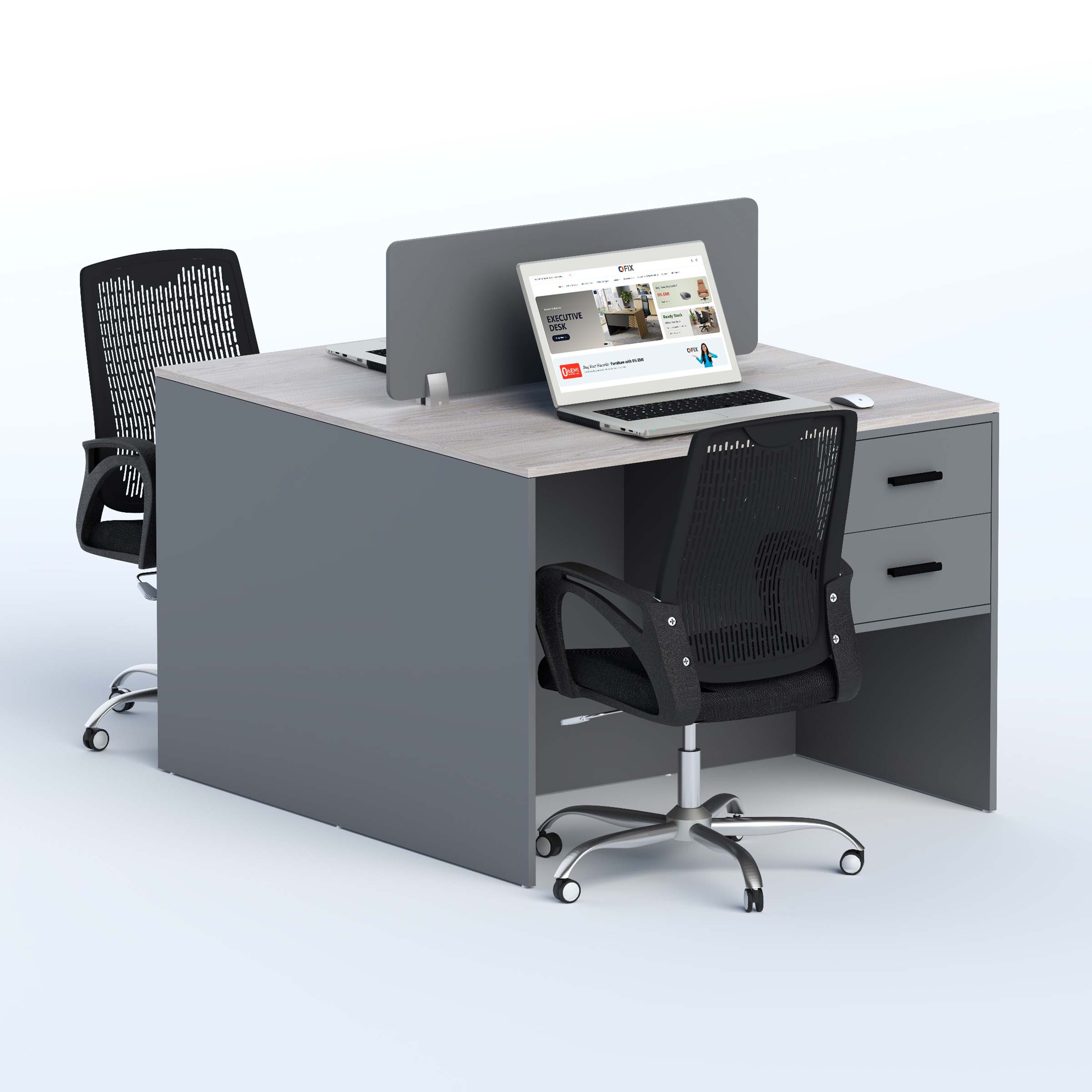  Two seater Workstation