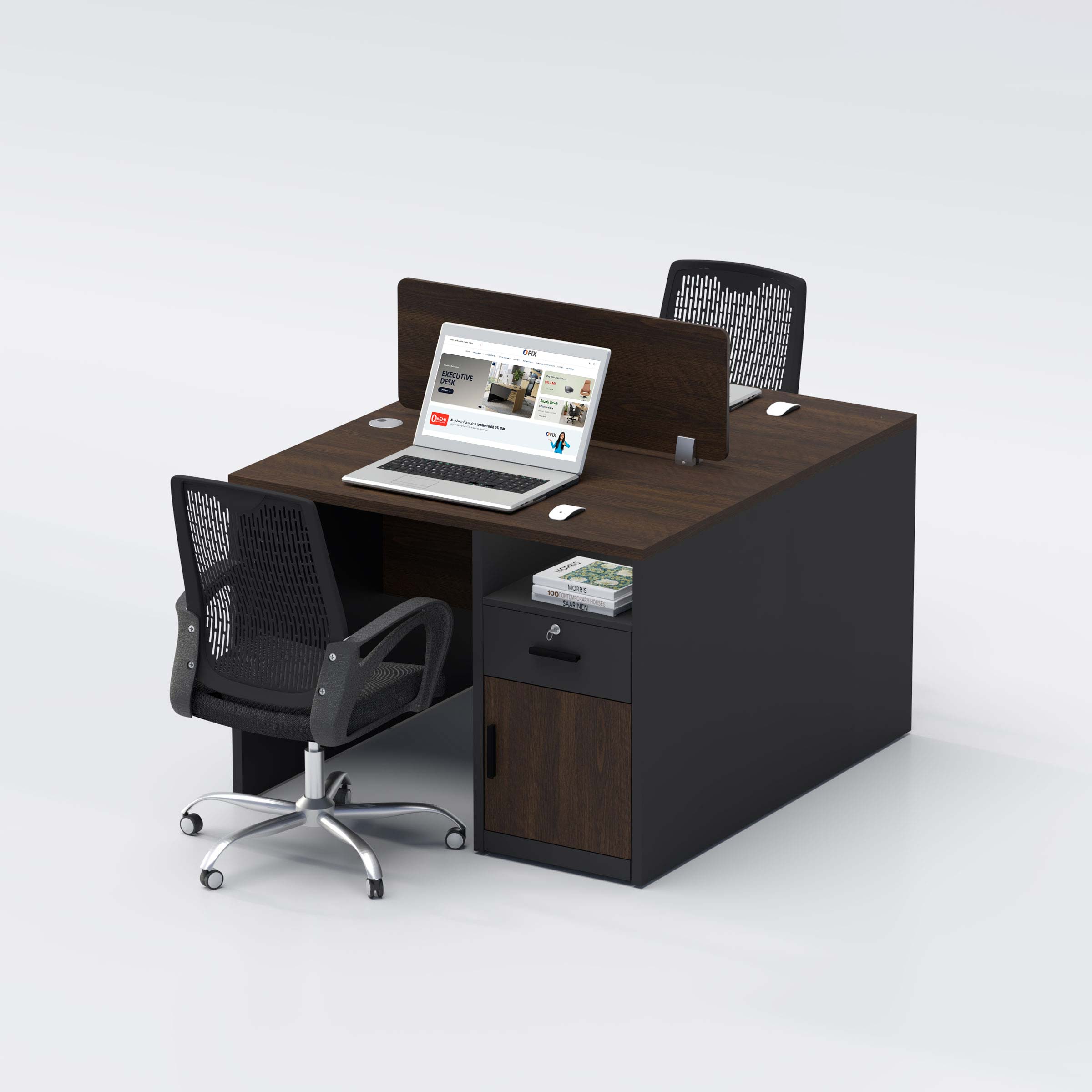 Face to face two seater Workstation
