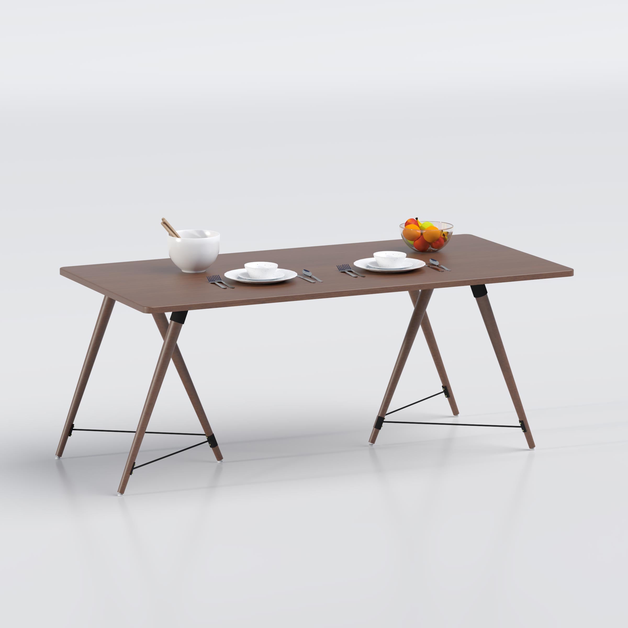 Dining Table with elegant rectangular design for modern home dining room decor