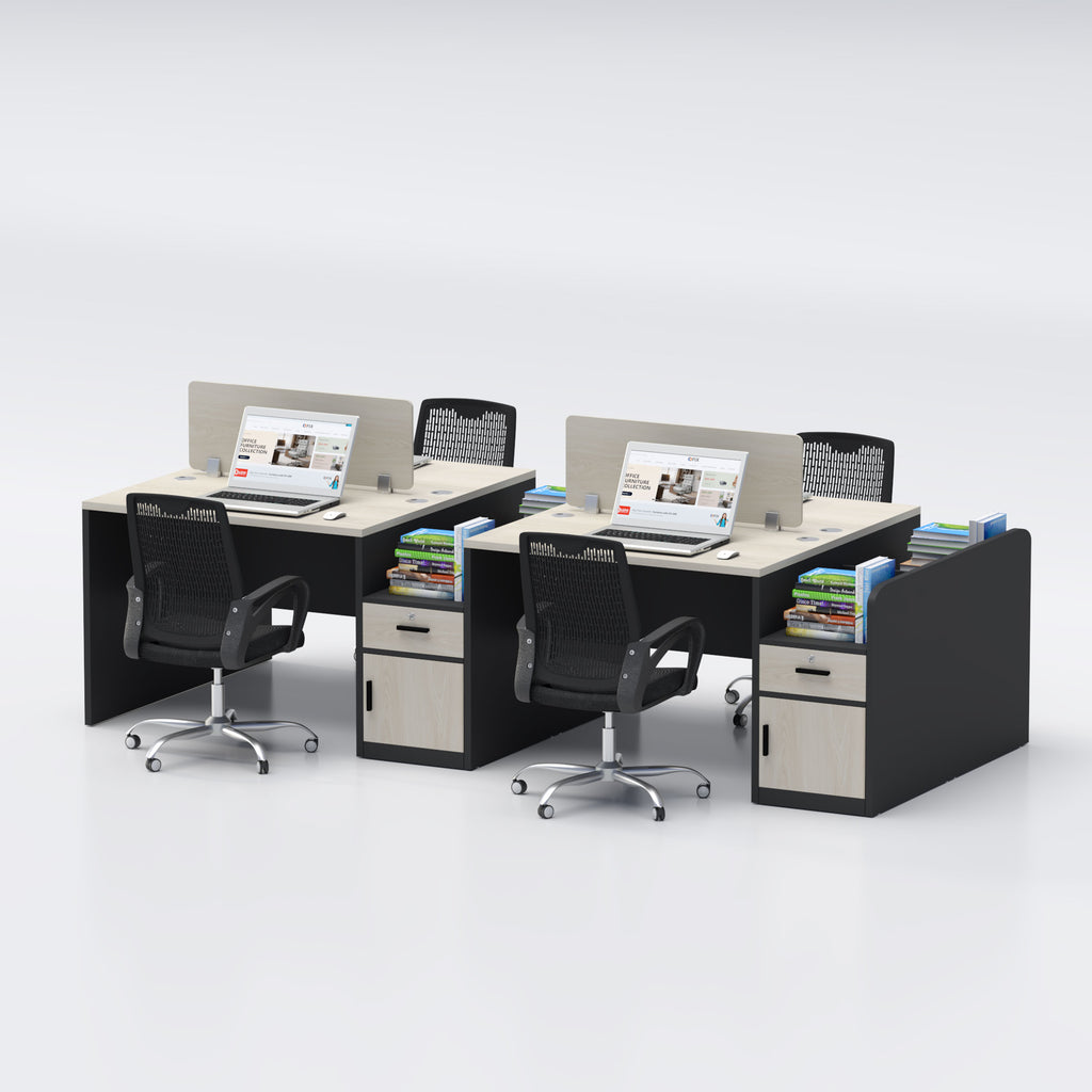  Four Seater Workstation