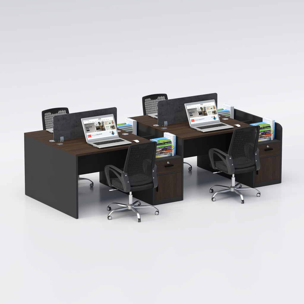 Four Seater Workstation