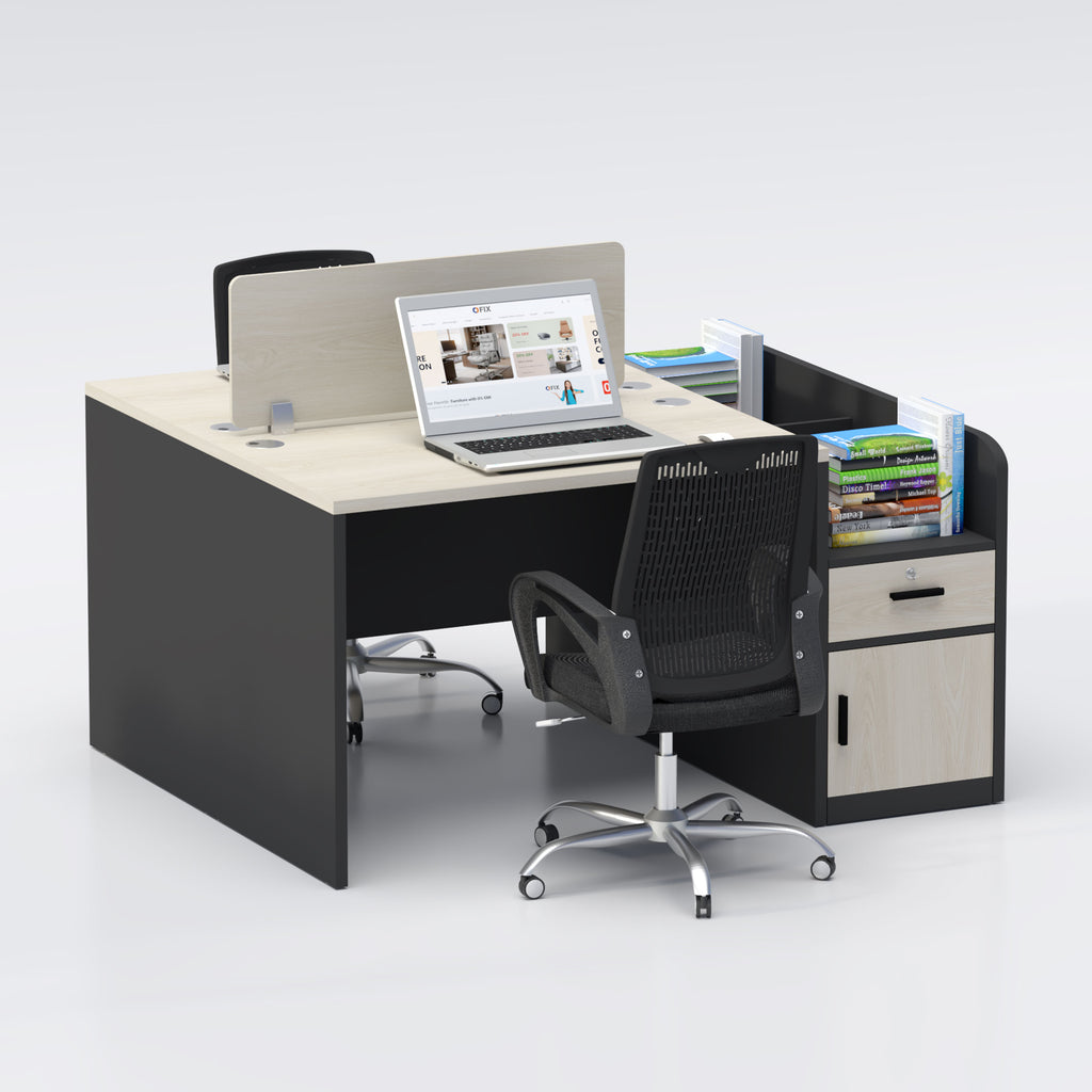  Two Seater Workstation
