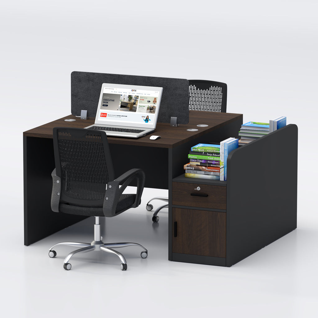  Two Seater Workstation