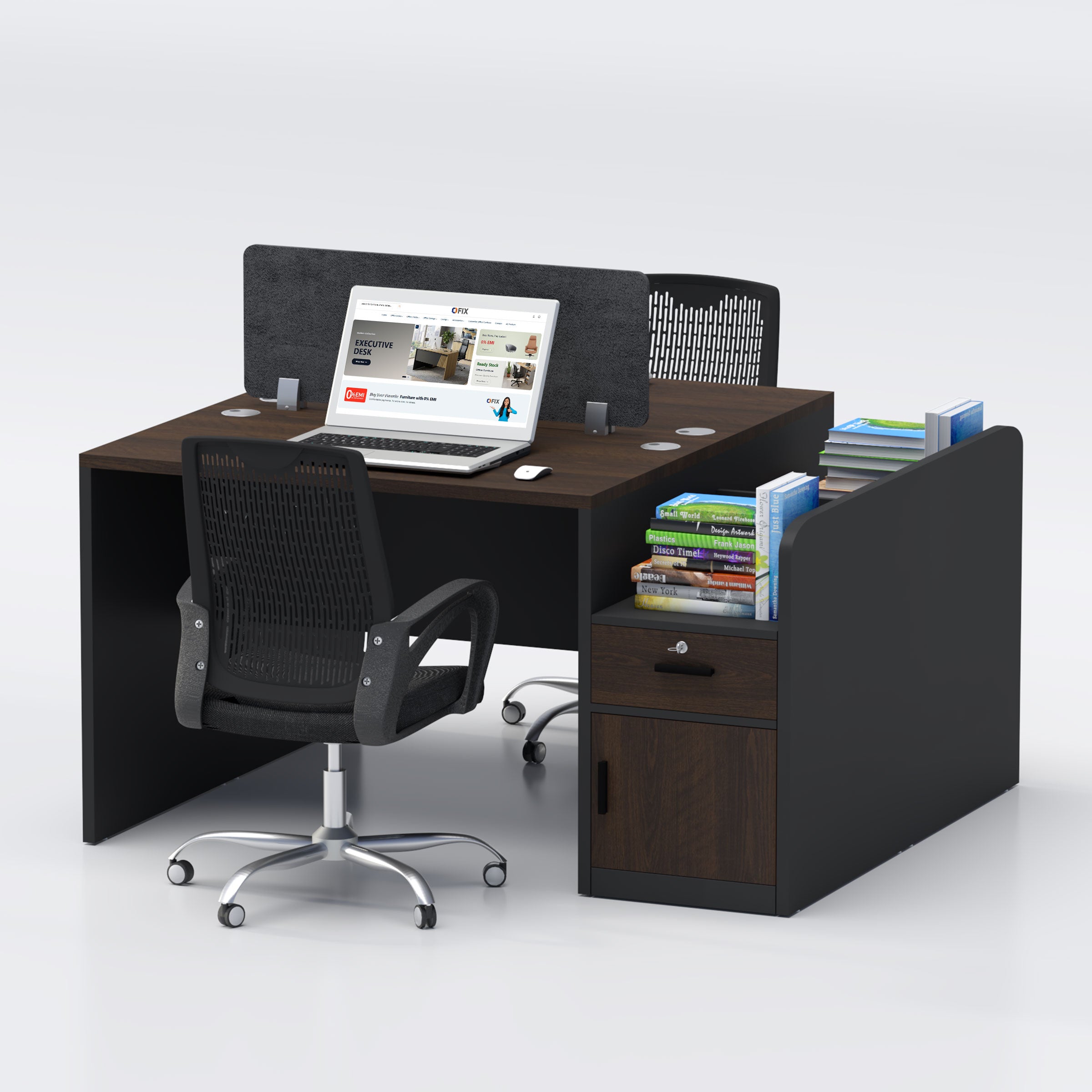  Two Seater Workstation