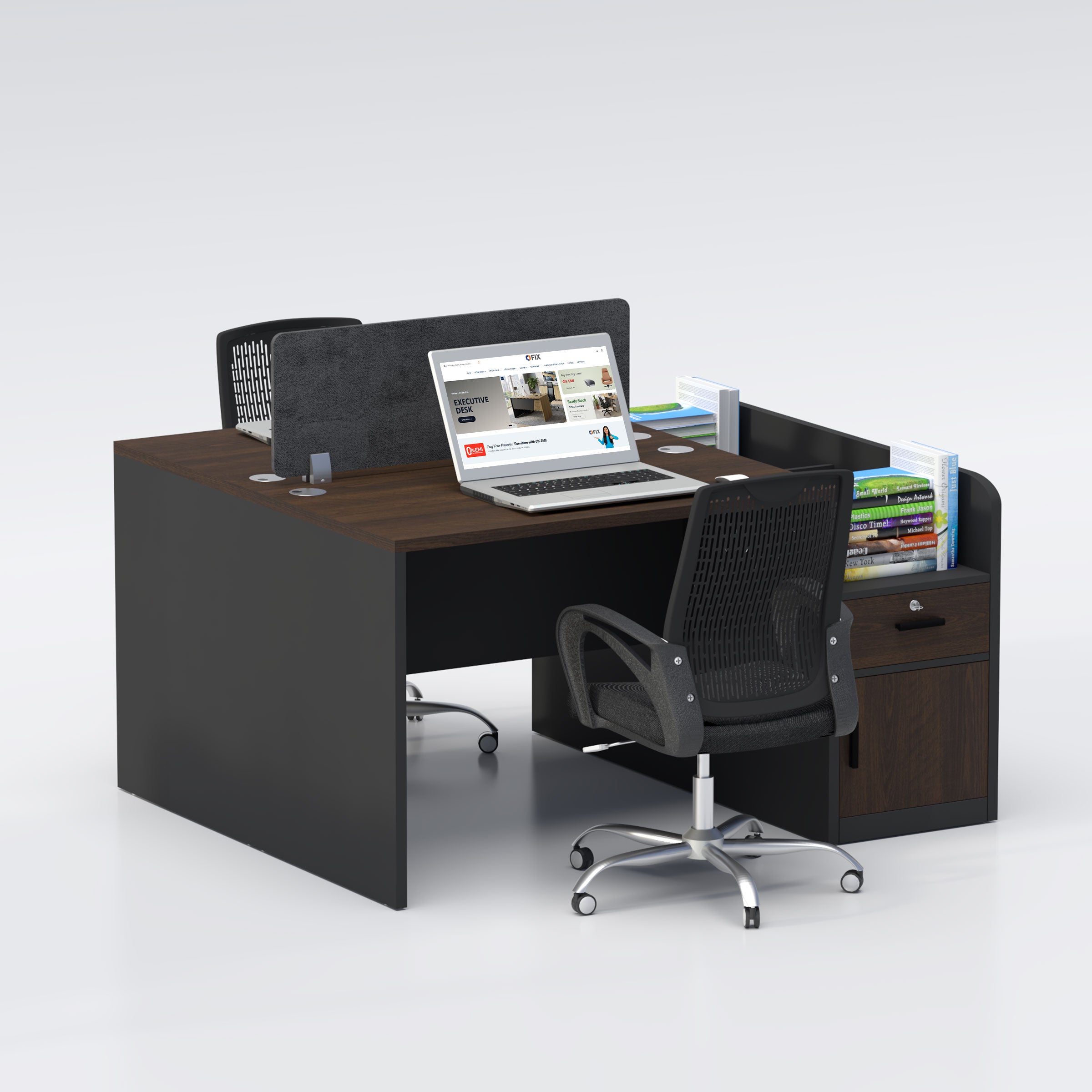  Two Seater Workstation
