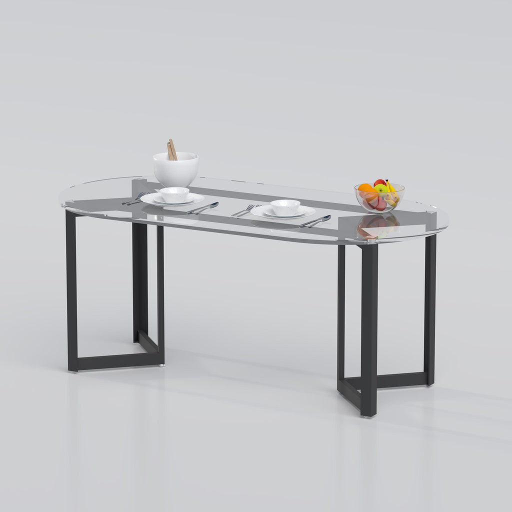 Dining Table designed for contemporary interiors with spacious seating and sleek modern style