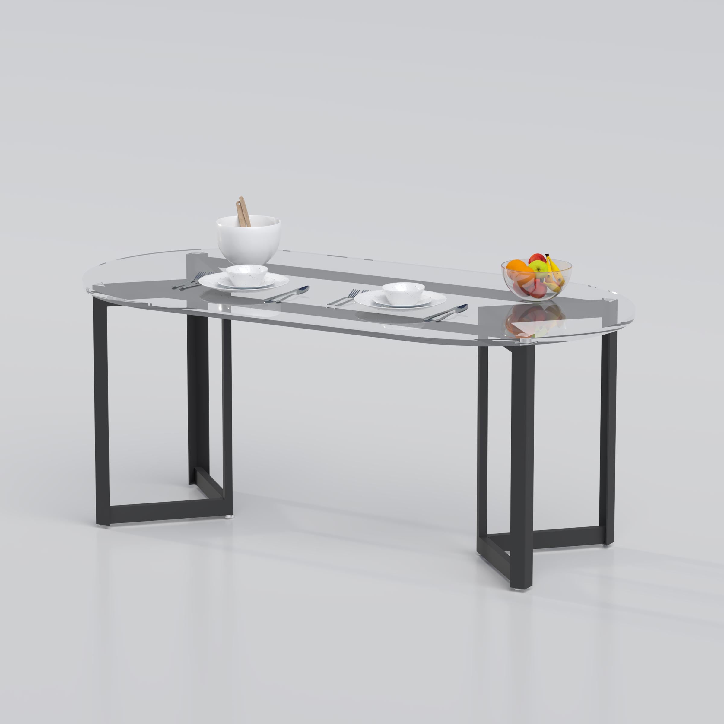 Dining Table designed for contemporary interiors with spacious seating and sleek modern style