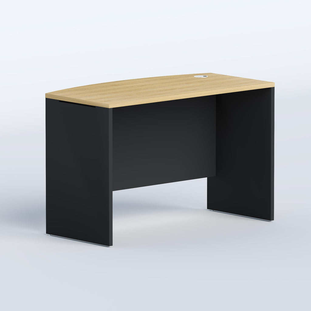 Jalen Executive Desk with compact size smart laptop table for executive office, home office, and business workspace use.