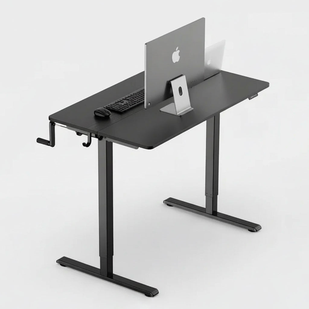 Manual-Height-Adjustable-Standing-Desk-Frame