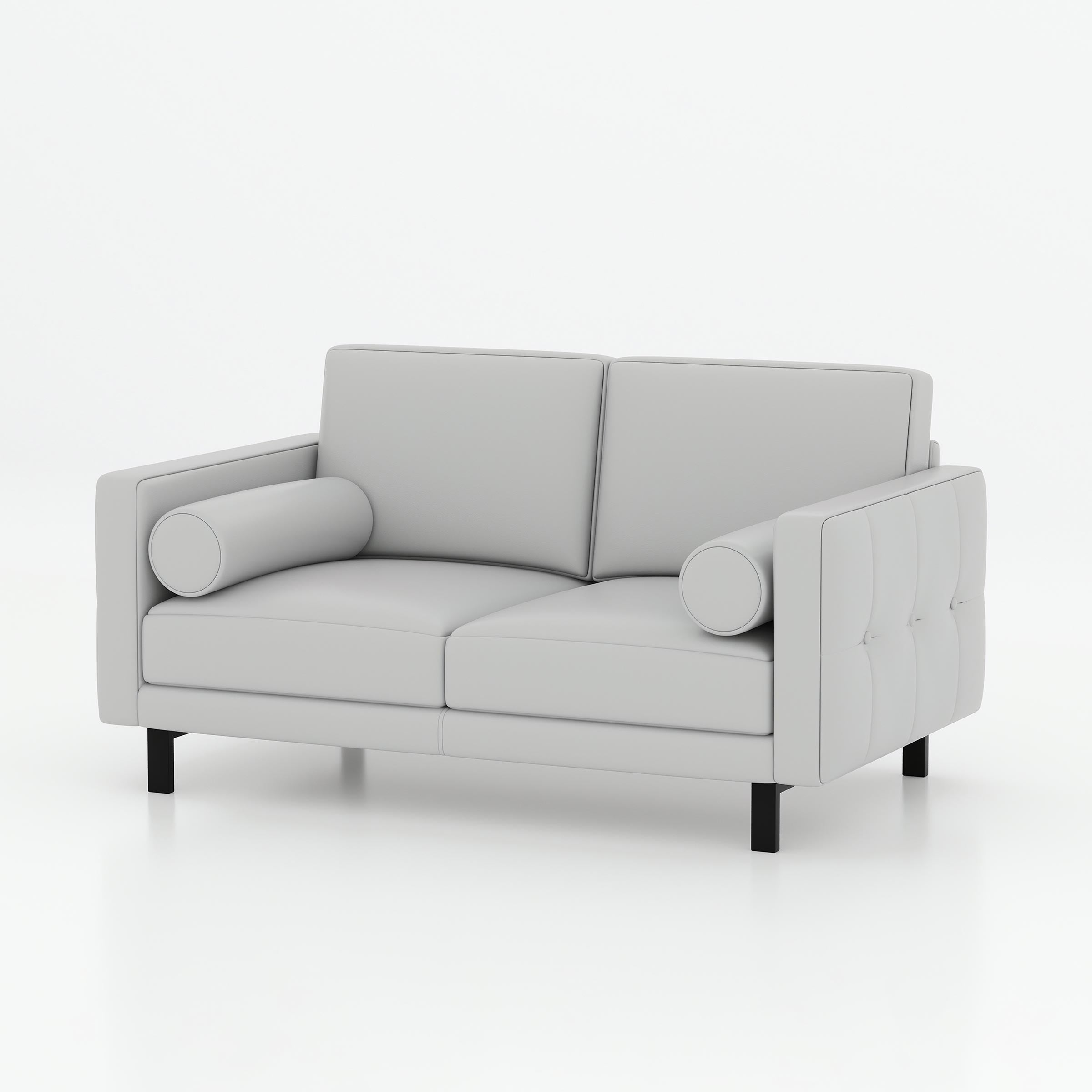 Lysar double seater office sofa for reception, cabin, waiting room, and corporate lounge seating
