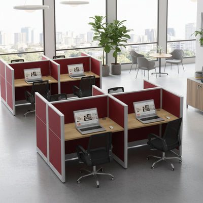 Face to face Four seater Workstation