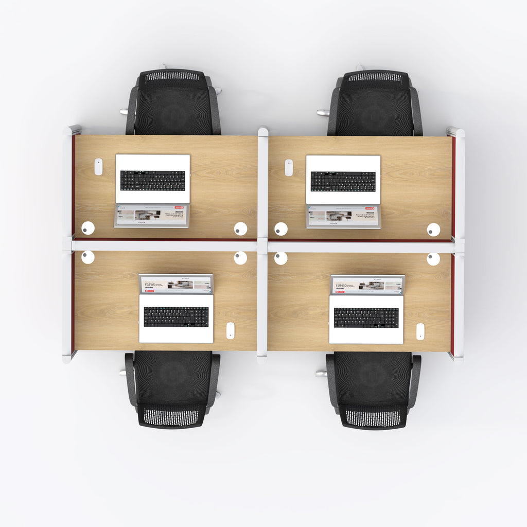 Face to face Four seater Workstation