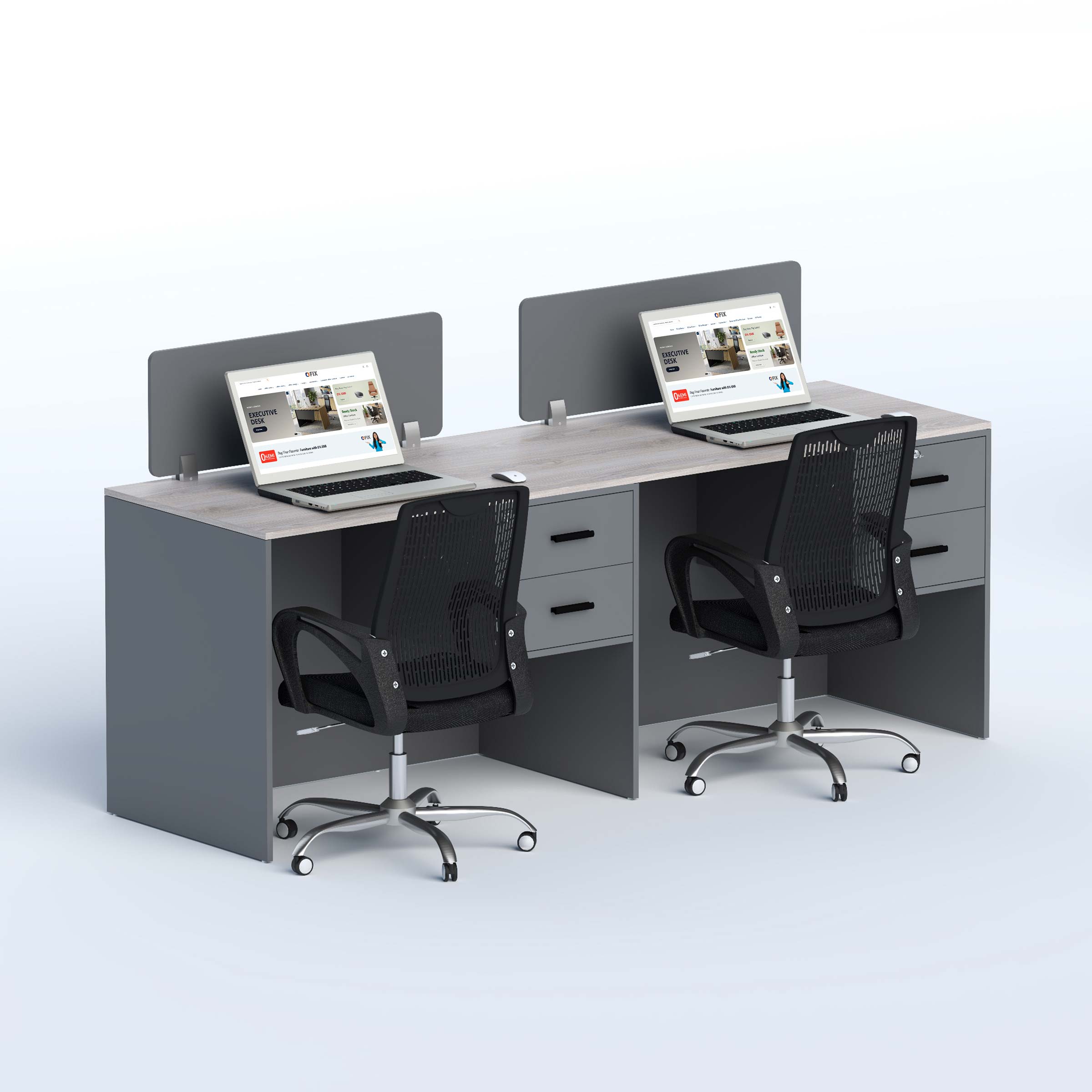  Two seater Workstation