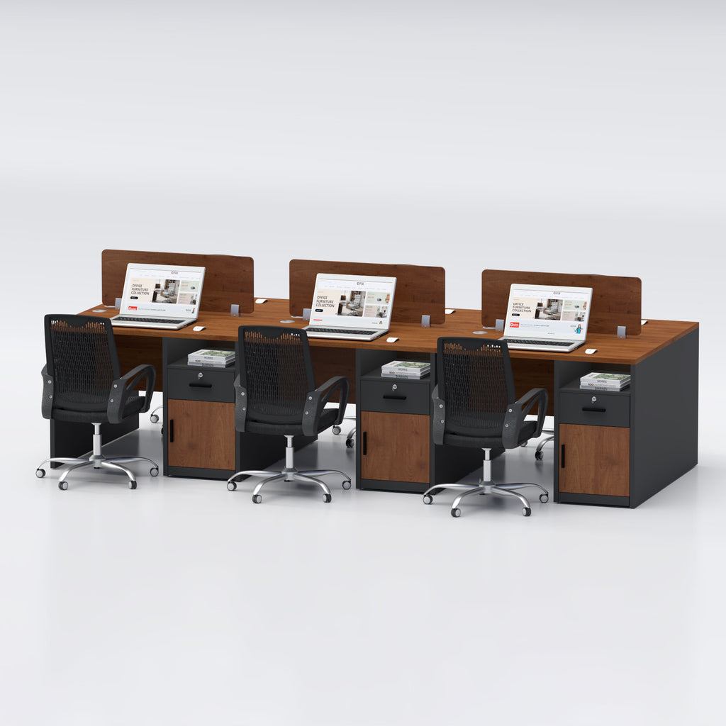  Six seater Workstation
