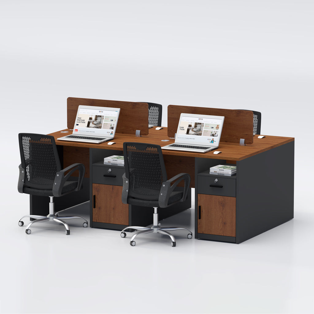 Four seater Workstation