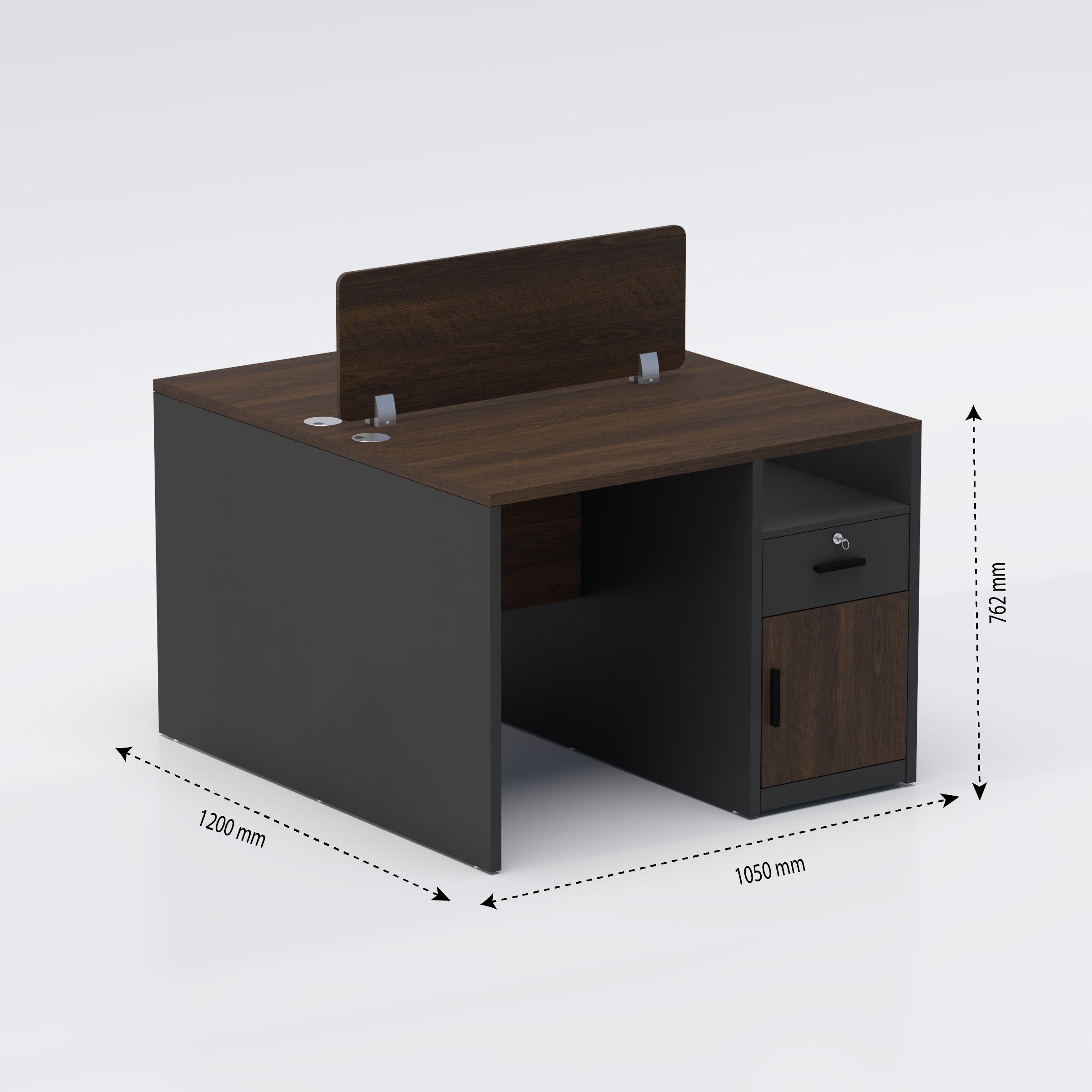 Face to face two seater Workstation