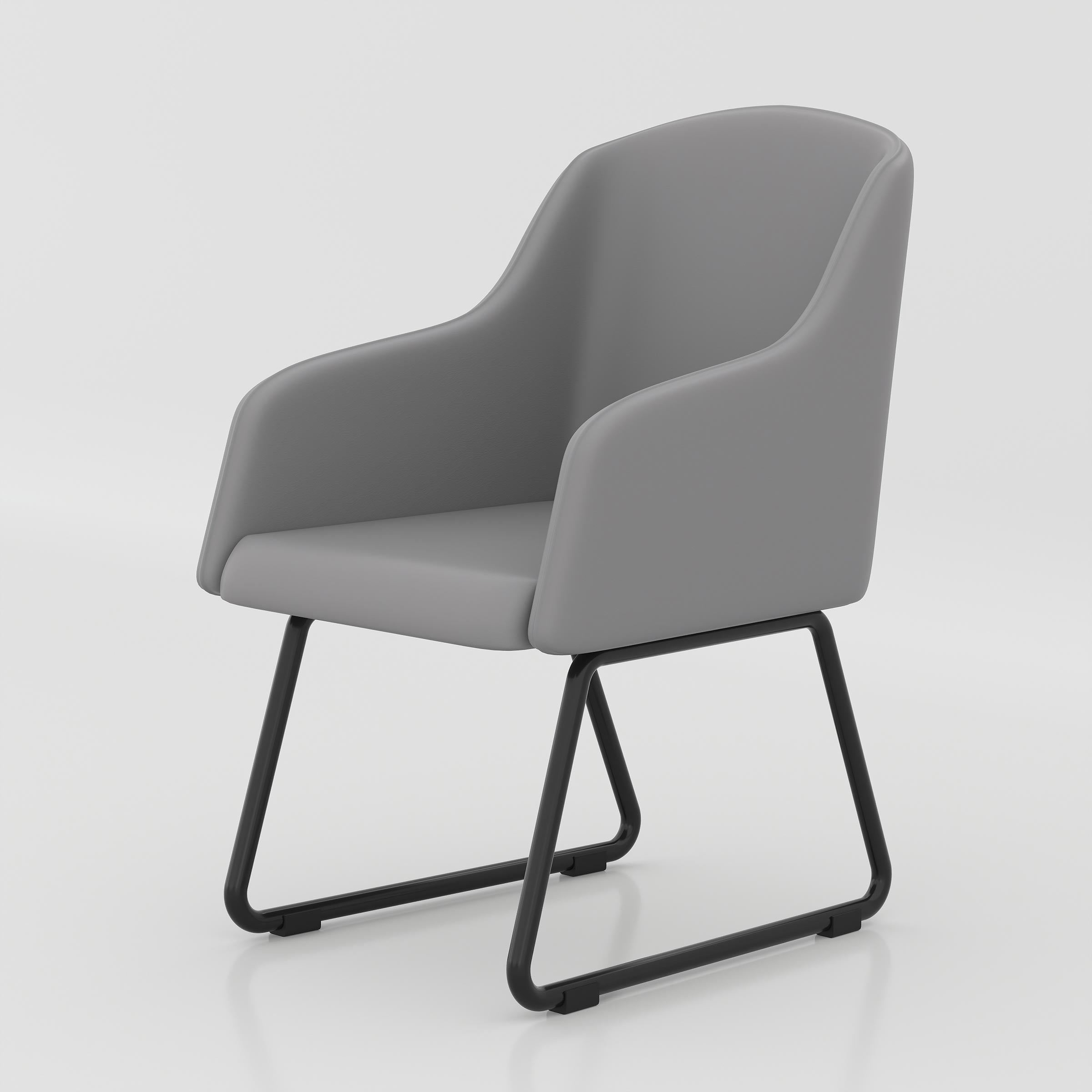 Shop the Zovon Dining Chair for a modern dining setup with armrest comfort, soft seating, elegant shape, and a smooth easy-to-clean finish.