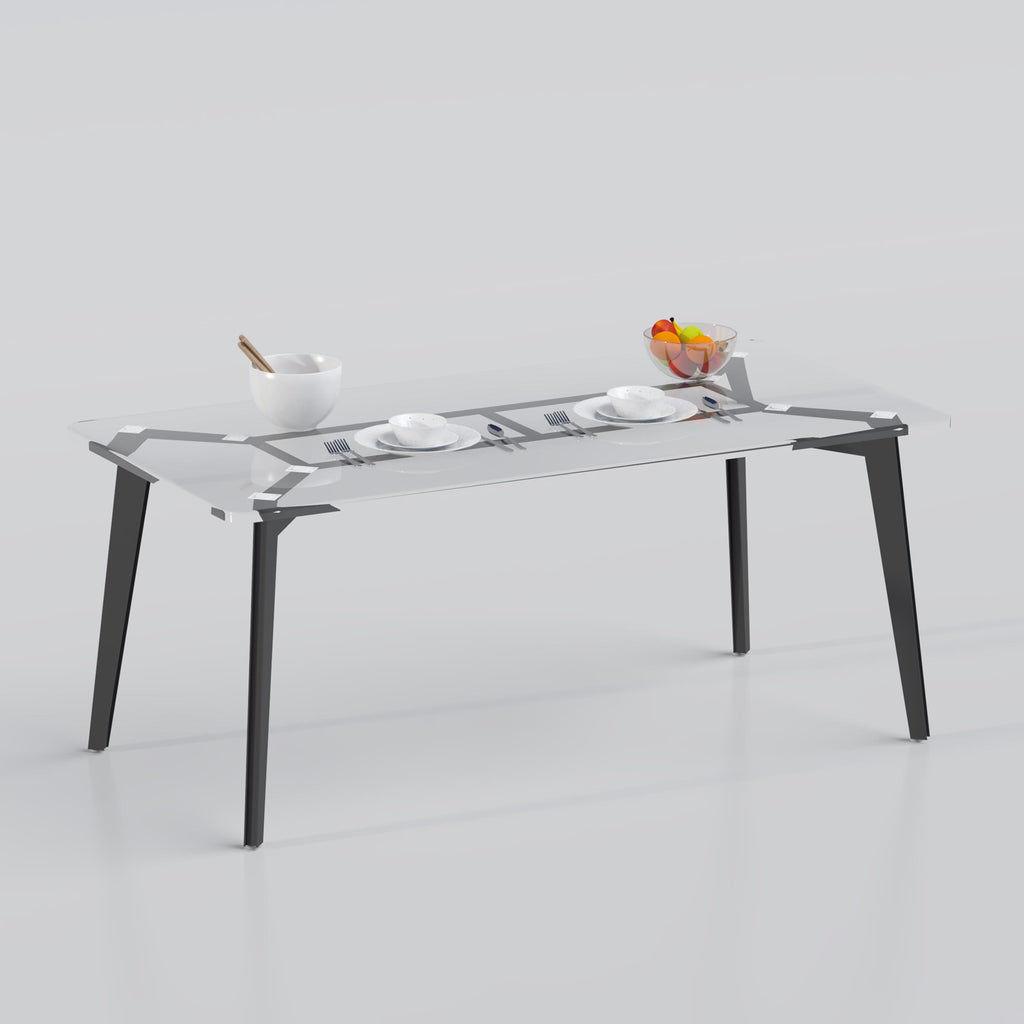 Hylox Dining Table stylish office meeting table suitable for executive offices, conference rooms, and business workspaces